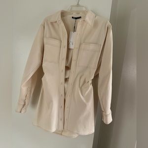 Zara Mini Shirt Dress